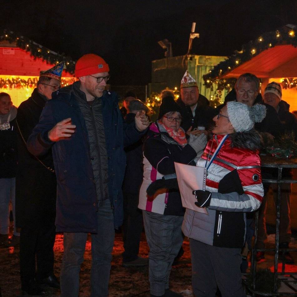 CDU Homberg-Meiersberg: Neujahrsempfang am Lagerfeuer