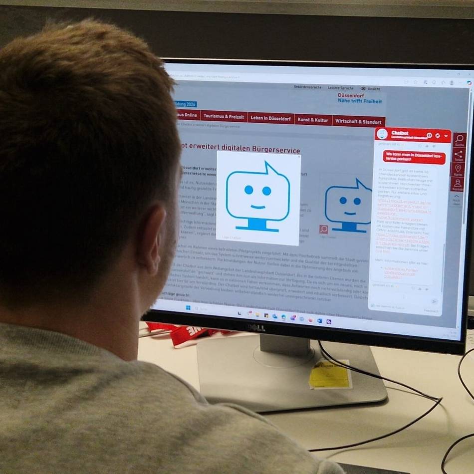 Für die Webseite der Stadt: Stadt führt KI-Chatbot für Bürgerfragen ein