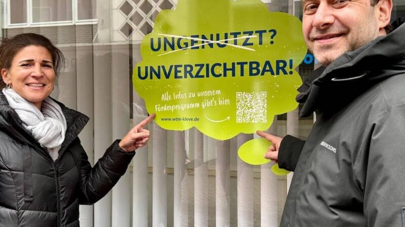 Zuschuss für Neustarts: Kleve startet Förderprogramm für inhabergeführte Geschäfte