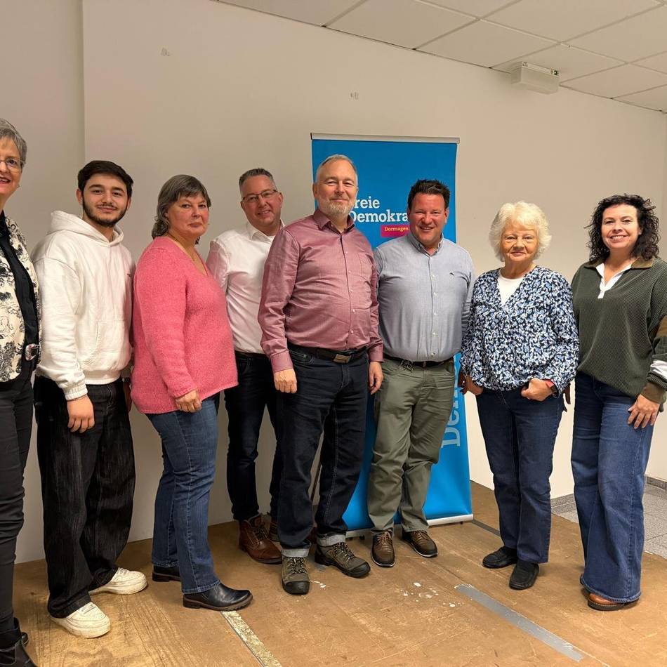 Politik in Dormagen: Dirk Rosellen ist wieder FDP-Chef