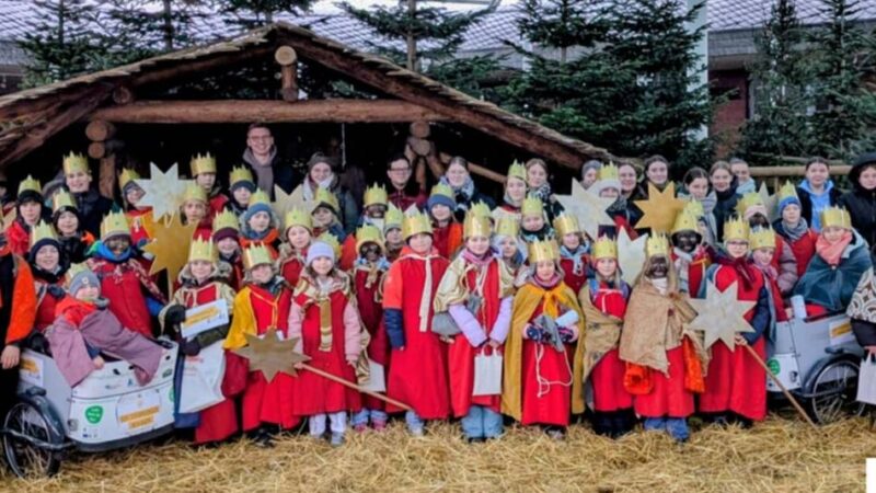 Aktion für Kinder in Not: Sternsinger bekamen in Kevelaer sogar dänische Kronen