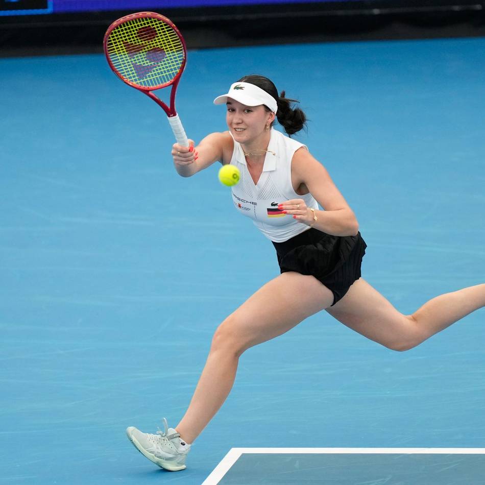 Beste deutsche Tennisspielerin: Aufsteigerin Lys zurück in Melbourne – und längst nicht mehr nur „lucky“