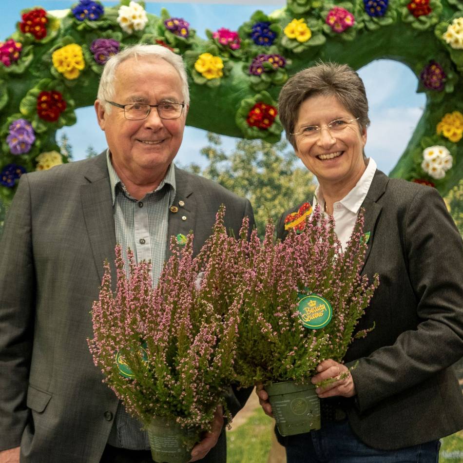 Gelderner Azaleen in Berlin: Heinz Manten feiert Jubiläum auf der Grünen Woche