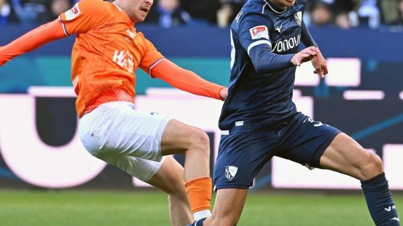 Paderborn patzt in Kiel: Bochum punktet gegen Darmstadt – Kaiserslautern gewinnt in der Nachspielzeit