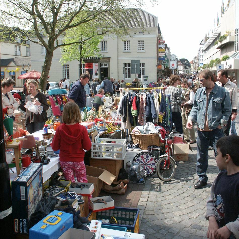 Moerser Innenstadt: Erster Citytrödel 2026 startet mit wichtigen Neuerungen