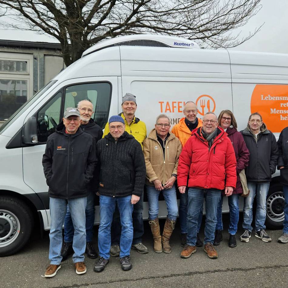 Tafel Wermelskirchen: Unterwegs mit einem neuen Kühltransporter