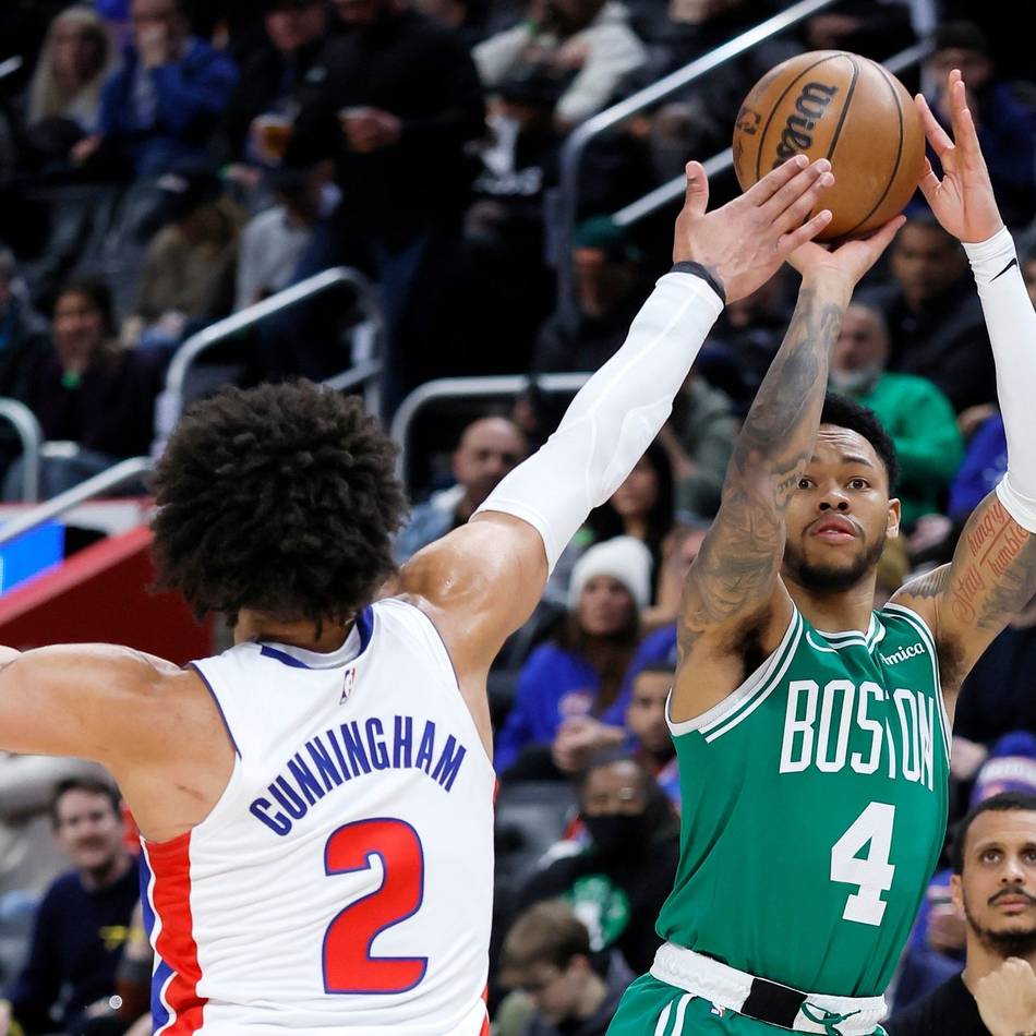 Basketball: Enges NBA-Spitzenspiel: Detroit schlägt Boston hauchdünn