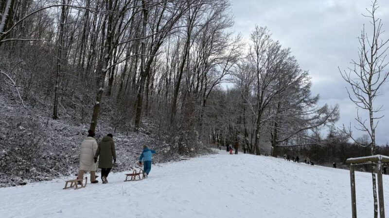 Wintereinbruch in Mönchengladbach: Ganz schön weiß – für kurze Zeit