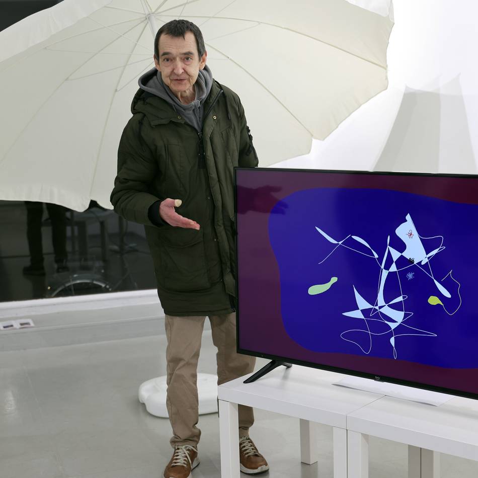 Andreas Blum in Mönchengladbach:  „Farbe ist ein emotionaler Zustand“