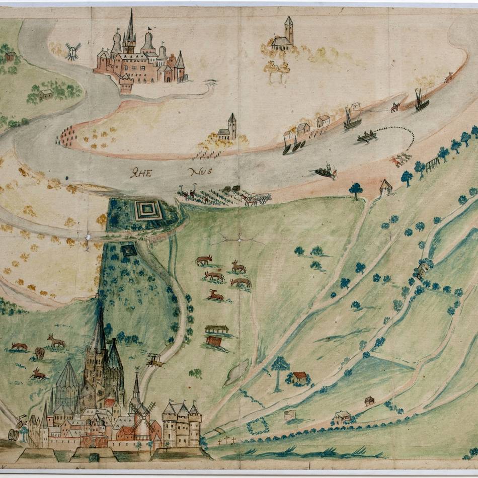 Gastbeitrag zur Stadtgeschichte von Neuss: Quinheim – eine spurlos verschwundene Ortschaft