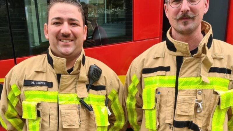 Spendenaktion „NovemBart“: Feuerwehr aus Grevenbroich sammelt über 9000 Euro für Kinderhospiz