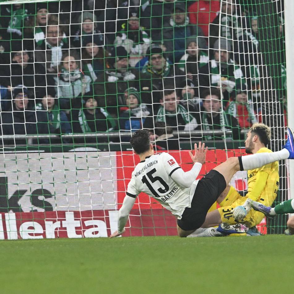Kein Sieger beim Krisengipfel: Borussia bringt Führung in Bremen nach Tabakovic-Tor nicht über die Zeit