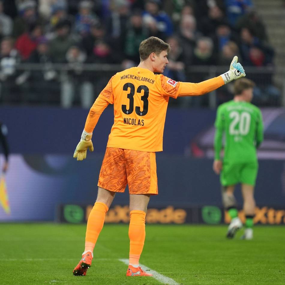 Die nächste weiße Weste: Gladbachs Torwart Nicolas stellt in Hamburg einen Saisonrekord auf