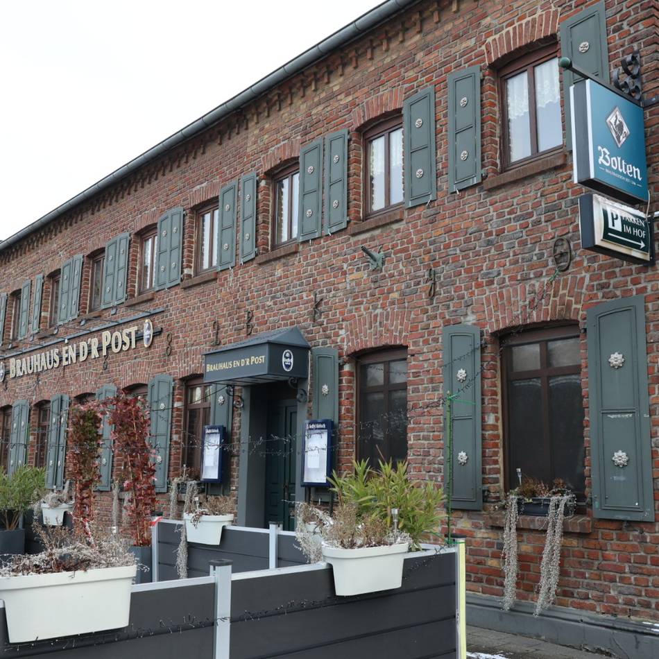 Wirtshaus mit vollem Auftragsbuch: Das Gindorfer Brauhaus „en d’r Post“ sucht neue Pächter