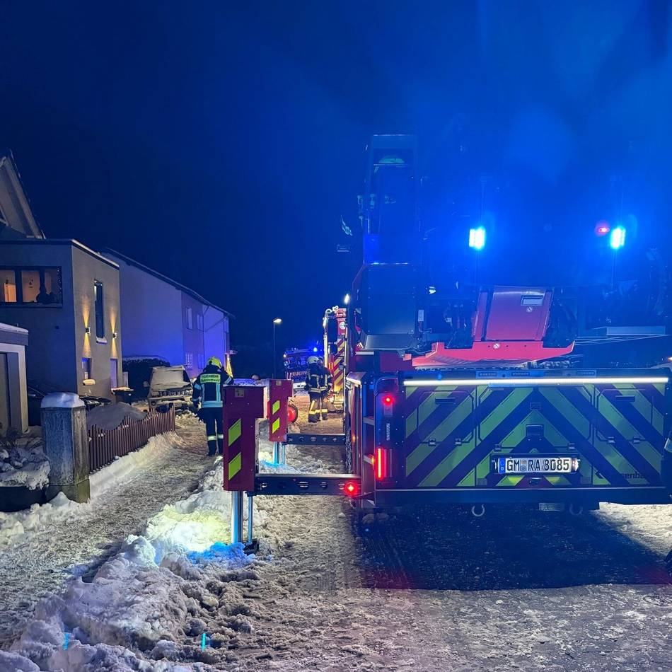 Einsatz in Radevormwald: Kaminbrand an der Siepenstraße