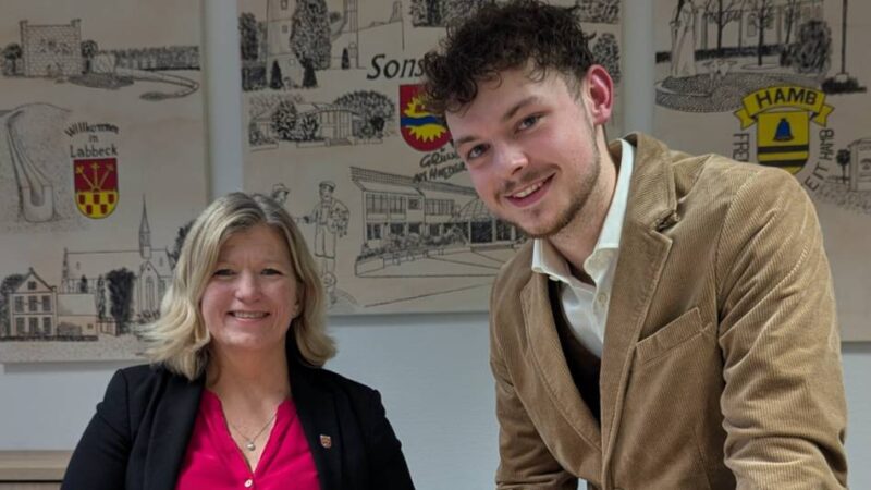 Eintrag ins Goldene Buch: Wie zwei Nachwuchskräfte aus Sonsbeck das Handwerk bereichern