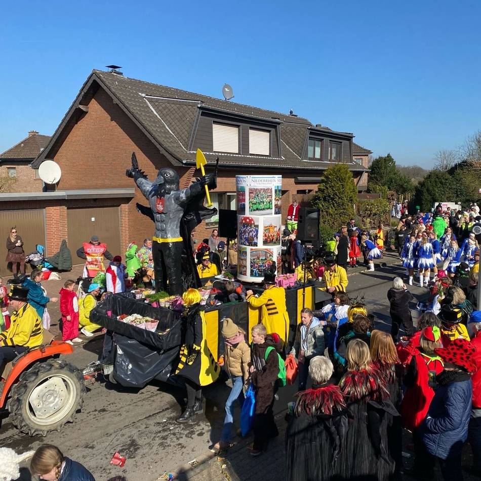 Rosenmontagszug 2026 in Veen: „Bei uns steht noch immer das Gefühl im Vordergrund“