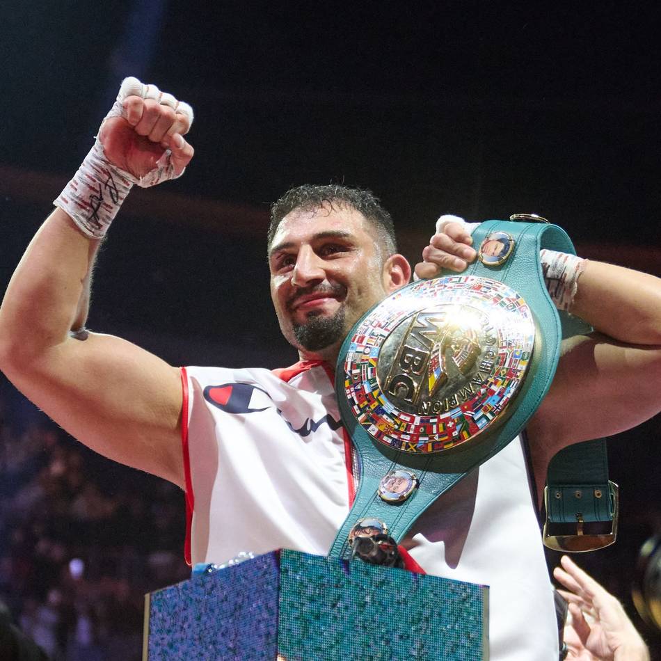 „Vielleicht in Düsseldorf…“: WM-Kampf im Fußballstadion? Boxer Agit Kabayel fordert Champion Usyk heraus