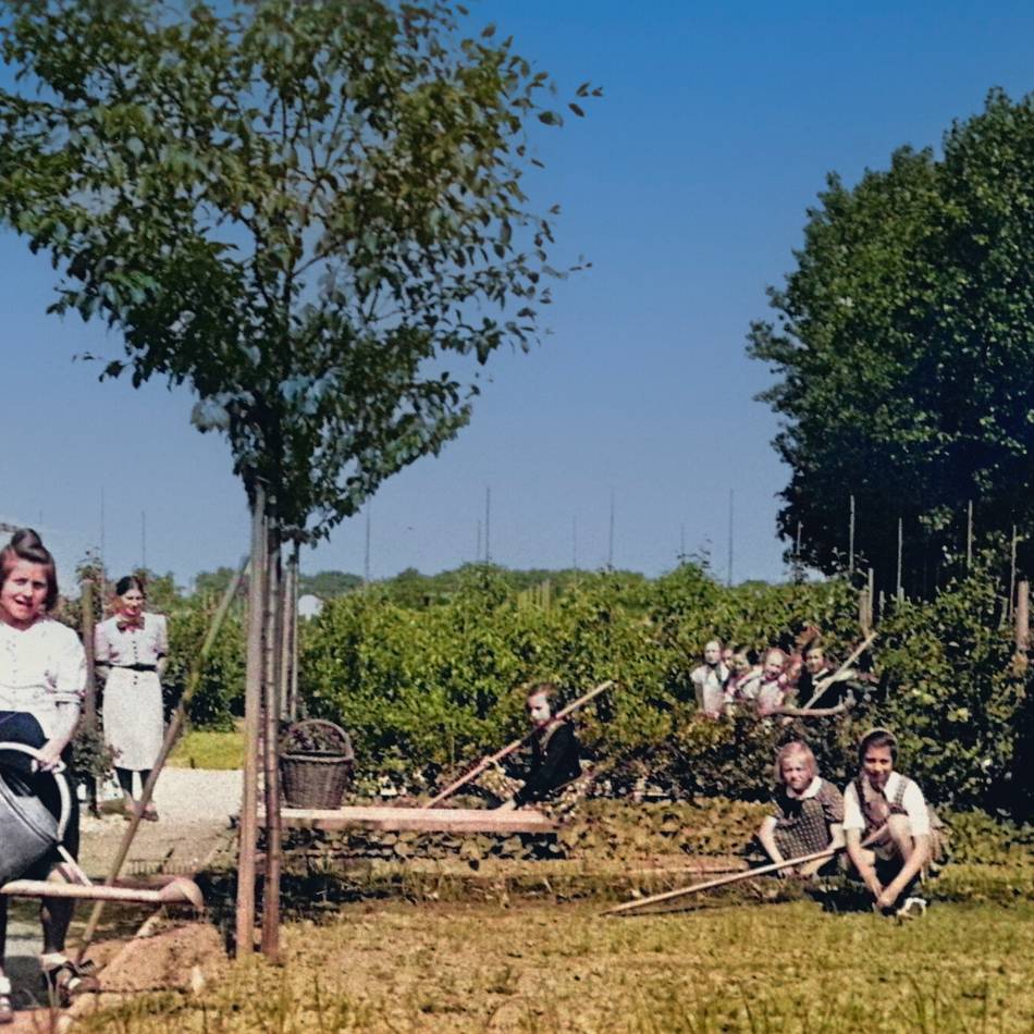 Lehrer war Initiator: Der Mustergarten für Schulen aus Goch