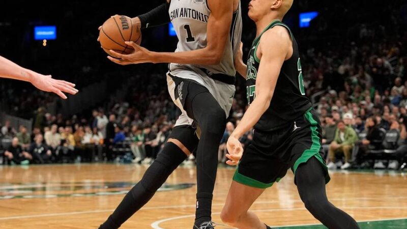 Basketball: Spurs gewinnen NBA-Topspiel gegen die Boston Celtics