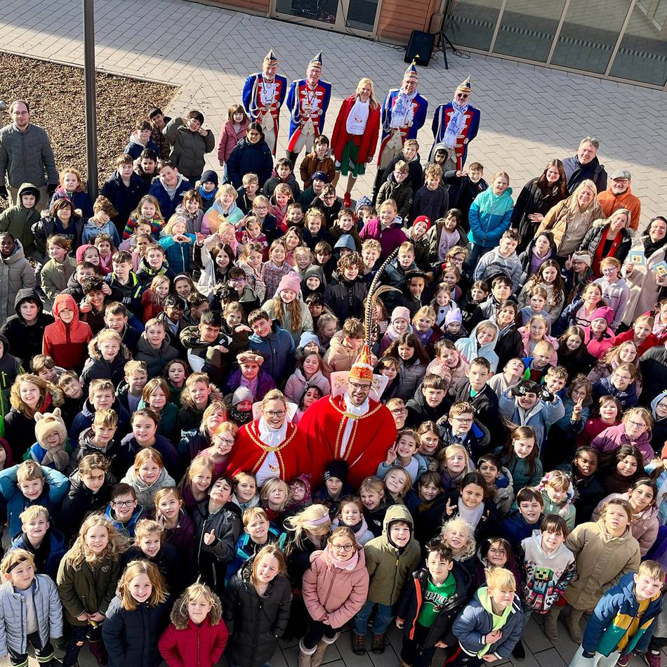 Prävention zum Karneval: Prinzenpaar stärkt Monheims Grundschüler