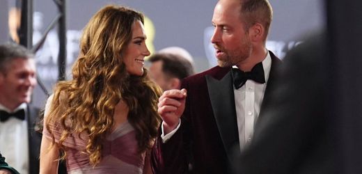 Prinz William und Kate bei BAFTAs mit Pokerface nach Andrew-Festnahme