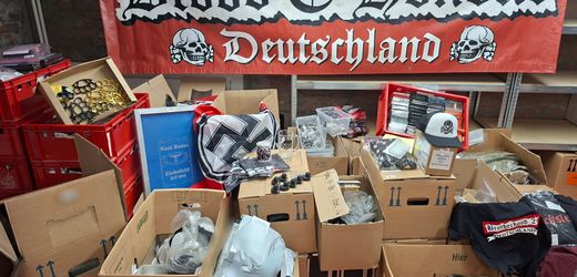 Nazi-Shop offenbar von der Polizei zerschlagen