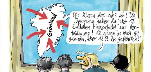 Cartoons im Januar von Thomas Plaßmann, Klaus Stuttmann, Julian Fiebach, Miriam Wurster, Leonard Riegel, Helena Baumeister (Kopie)