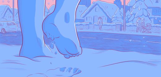 Menden: Kind läuft barfuß im Schnee – Was die Mutter dazu sagt