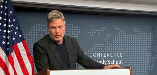 Robert Habeck in Harvard: Er redet noch immer wie ein Politiker