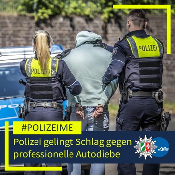 POL-DU: Schlag gegen professionelle Autodiebe: Polizei klärt mindestens zehn Taten und nimmt zwei Tatverdächtige fest – 2602025