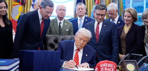 USA: Donald Trump beendet zweiten Shutdown mit einer Unterschrift