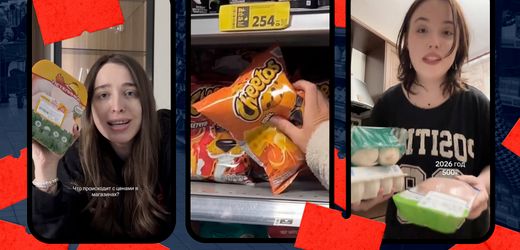 Russland: Auf TikTok, Instagram und Co. klagen Nutzer über hohe Lebensmittelpreise