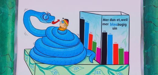 Rosenmontagszug Köln: Wenn die AfD-Schlange den deutschen Michel hypnotisiert