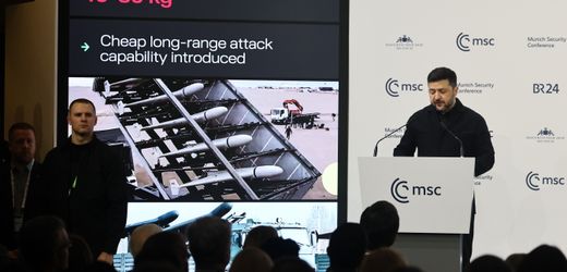 Wolodymyr Selenskyj auf der Sicherheitskonferenz: Zahlen statt Schelte