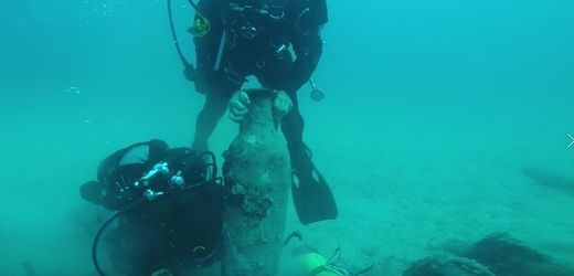 Gallipoli: Taucher finden antikes römisches Schiff vor Italiens Küste