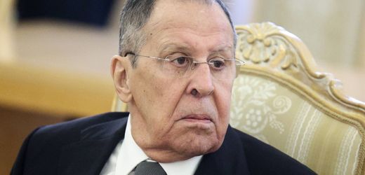 Moskau: Sergej Lawrow macht Ukraine für Schüsse auf General verantwortlich