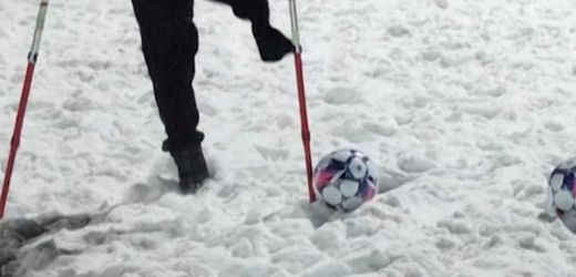 Ukraine: Fußball als Therapie für Amputierte – Bolzen auf einem Bein