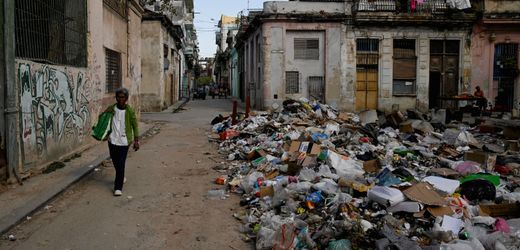 Kuba: Müllberge in Havanna durch Treibstoffmangel