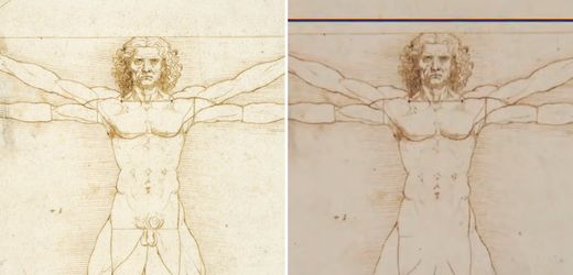 Vitruvianischer Mensch von Leonardo da Vinci: Empörung über »zensiertes« Kunstwerk in RAI-Olympia-Clip