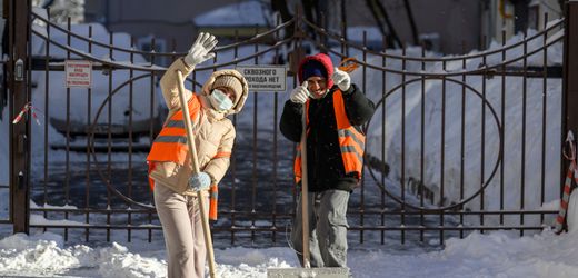 Russland: In Moskau schippen jetzt Kubaner Schnee