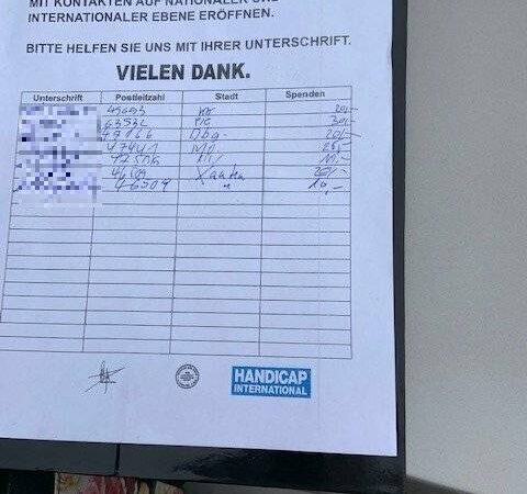 Vorfall in Hückeswagen: Falsche „taubstumme“ Spendensammler sind aktuell unterwegs