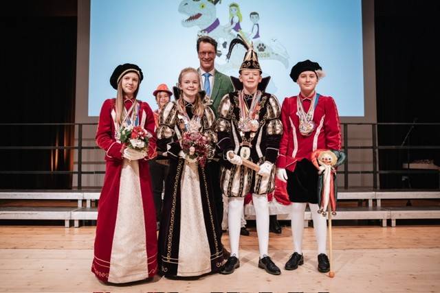 Kindertollitäten aus Hilden: Ministerpräsident empfängt Hildener Kinderprinzenpaar