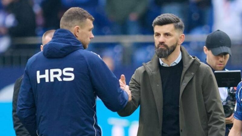 Hype um bosnischen Star-Neuzugang: Ansturm auf Dzeko-Trikots – S04-Coach Muslic sprang für Freunde ein