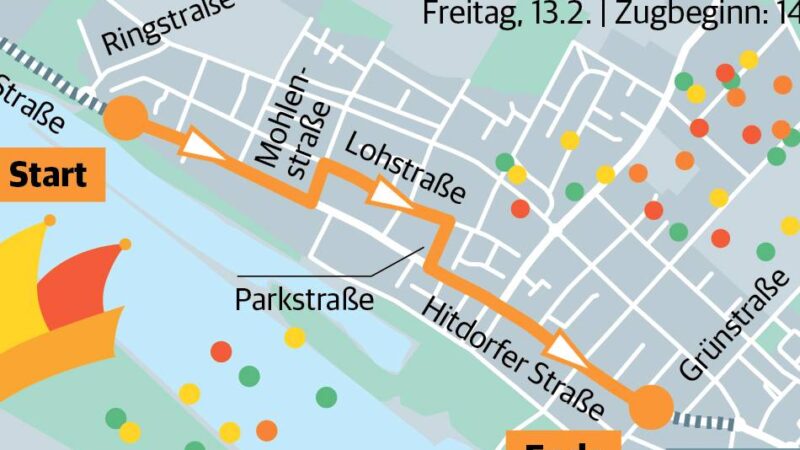 Karneval in Leverkusen – Session 2025/26: D’r flotte Zochüberblick – Hitdorf am Freitag