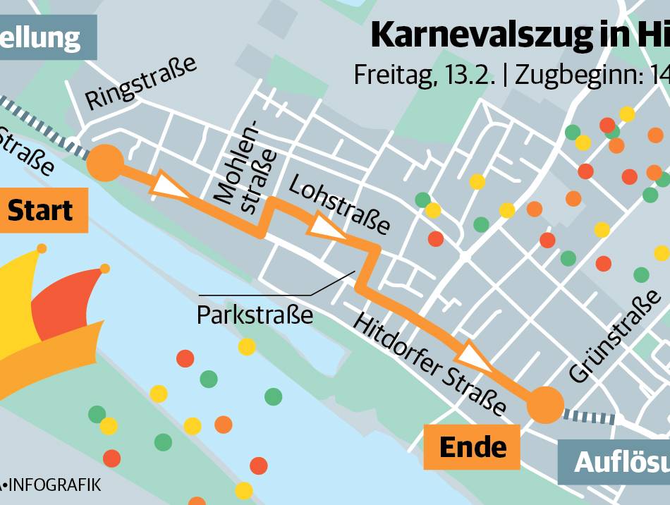 Karneval in Leverkusen – Session 2025/26: D’r flotte Zochüberblick – Hitdorf am Freitag