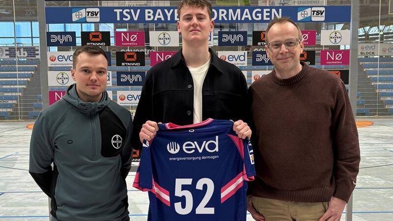Handball-Zweitligist schließt Lücke am Kreis: Dormagen verpflichtet niederländischen Nationalspieler