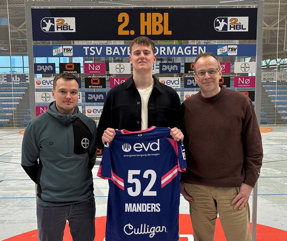 Handball-Zweitligist schließt Lücke am Kreis: Dormagen verpflichtet niederländischen Nationalspieler