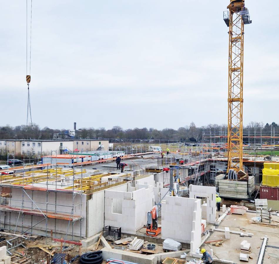 Neubauprojekt in Kempen-West: Neue Seniorenheime bald bereit für die Inneneinrichter