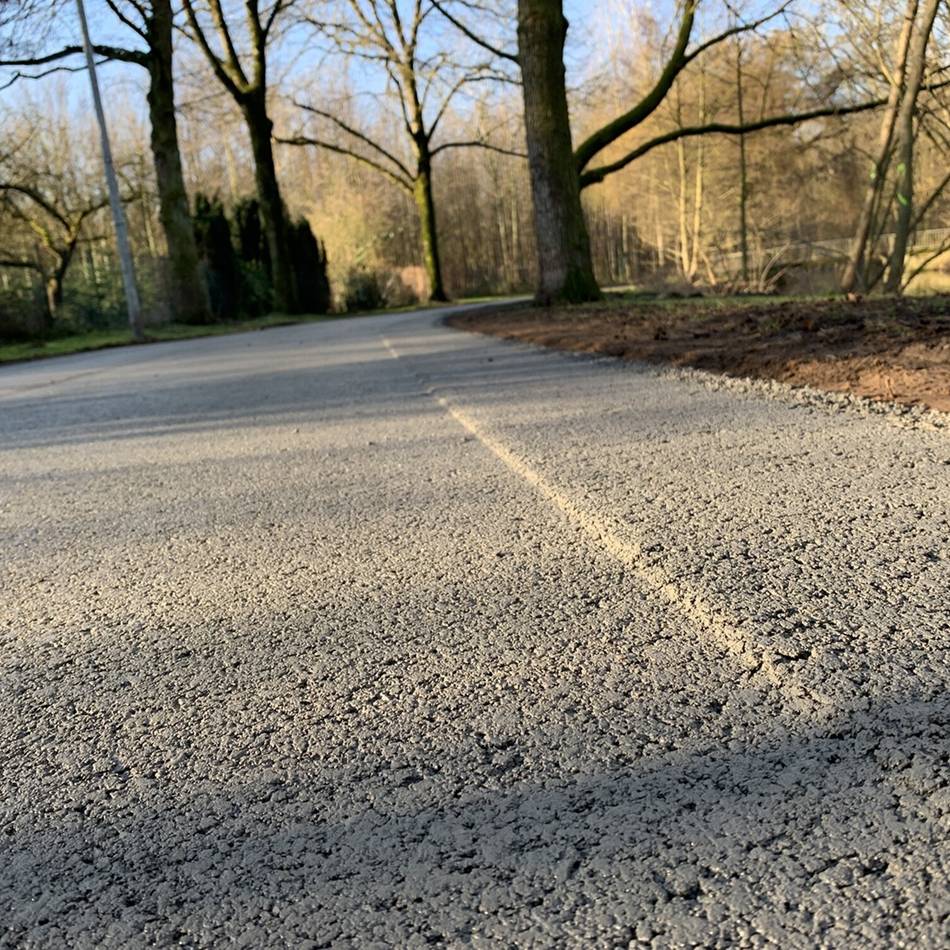 Sanierung in Mönchengladbach: Mags testet neues Wegematerial im Theaterpark